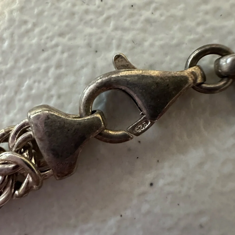 Milor 925 Silver Necklace - Picture 3 of 4